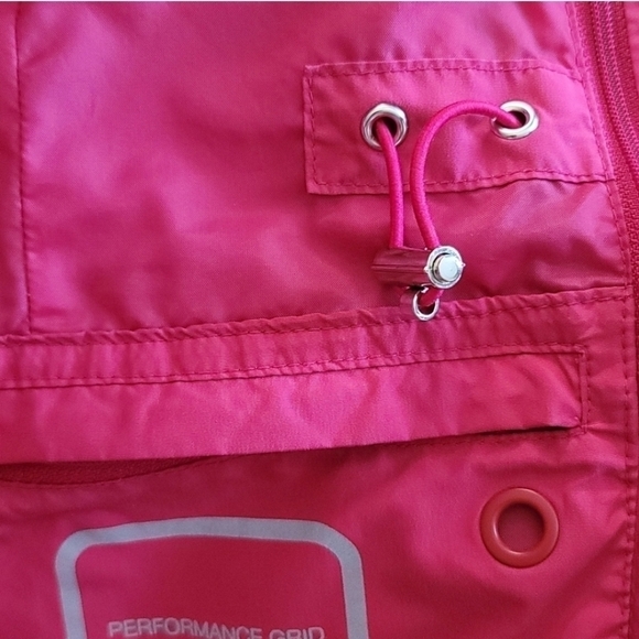 Geox Respira Hooded Thermal Jacket in Pink Rose Size Small - Picture 17 of 17